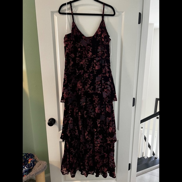 Formal winter dress velvet - Picture 2 of 6